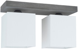 Great Lampa Sufitowa 2xE27 Max.25W Szary/Biały 2241236