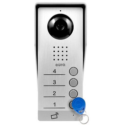 EURA Kaseta zewnętrzna wideodomofonu VDA-94A3 Srebrny