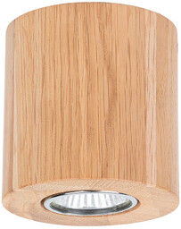 Wooddream Round Lampa Sufitowa Incl.1xLED GU10 5W Dąb Olejowany 2566174