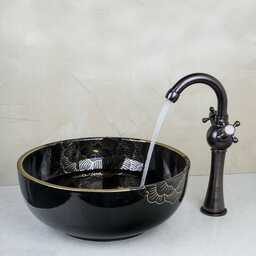 bateria umywalkowa retro + umywalka ISIS