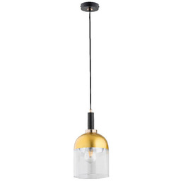 Stylowa lampa wisząca VENTO E27 wys. 90cm złoty