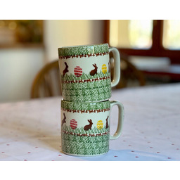 Zestaw Wielkanoc 2 x Kubek Ceramika Bona Bolesławiec