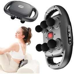 Wielofunkcyjny masażer do ciała 6 głowic 9 poziomów