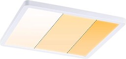 Paulmann 92994 panel LED oprawa wpusz. Areo VariFit IP44 ściem. 3-stopniowo 230x230 mm czworok. w kompl. 1x16 W ściemn. biały mat tw. szt. 2000 K