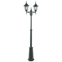 Norlys - Modena 2 Zewnętrzna Lampa Parkowa z Mocowaniem Terenowym Wąska Czarna