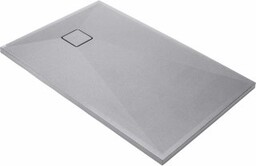 DEANTE Brodzik prostokątny CORREO granitowy 120x90 szary metalik KQR_S43B