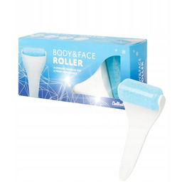 Chłodzący masażer rolkowy do skóry z efektem lodu