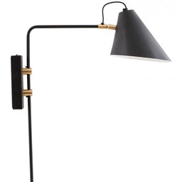 House Doctor CLUB Lampa Ścienna - Kinkiet Czarny