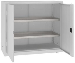 Szafa do piwnicy, garażu z półko-wanienkami z dużym udźwigiem 60 kg MSW 112 5 19