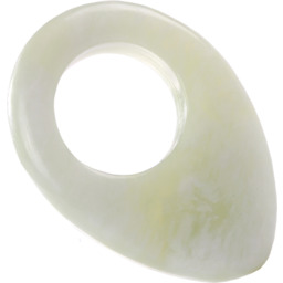 Pierścień Gua Sha z jadeitu do masażu twarzy i stymulacji całego ciała (G22)