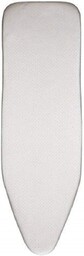 Brabantia Pokrowiec na deskę do prasowania  rozmiar B (124 x 38cm), Pokrowiec bawełniany, pianka 2mm, metalizowany Srebrny