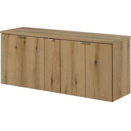 COMAD Zestaw mebli NOVA OAK 3 szafki z blatem 140 cm