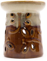 Brązowy Kominek Zapachowy Ceramiczny Ważki