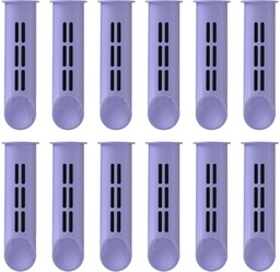 ZESTAW 12 filtrów do butelki filtrującej Dafi SOFT i SOLID lavender