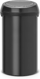 Brabantia, Kosz Touch Bin, 60L Czarny Matowy