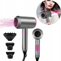 Suszarka do włosów 2000W Z Jonizacją Zimny nawiew Koncentrator i Dyfuzor