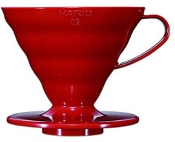 Drip Plastikowy Hario V60-02 czerwony