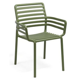 NARDI Krzesło ogrodowe Doga 228340 Zielony Zyskaj