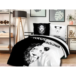 Darymex Pościel bawełniana 160x200 król królowa lew lwica sypialni 61499/1 Panelove 4