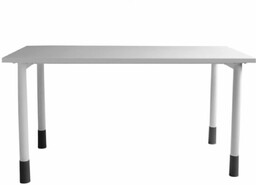 Biurko proste na stelażu metalowym BO02/7, stół konferencyjny, biurko pomocnicze