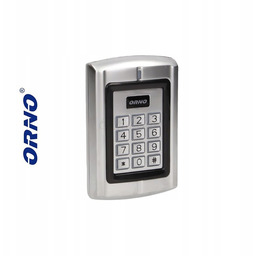 Zamek szyfrowy z czytnikiem kart i breloków zbliż. IP44 Orno OR-ZS-802