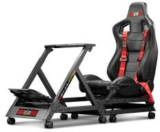 Next Level Racing NLR-S009 Kokpit GTTRACK Wyścigowy do 150kg Czarno-czerwony Fotel wyścigowy