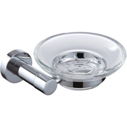 Mydelniczka wisząca chrom/szkło,Modern