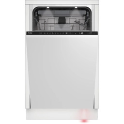 Beko bPro500 BDIS48E041Q 44,8cm Automatyczne otwieranie drzwi Szuflada na sztućce Zmywarka do zabudowy