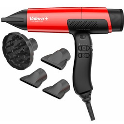 Valera MatrixCare AI, Metallic Red, ultralekka suszarka do włosów, 295g, 2000W, profesjonalna suszarka fryzjerska