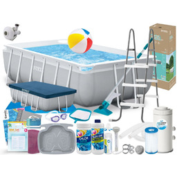 Basen Intex 300x175x80 Ogrodowy Stelażowy 26784 21w1