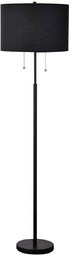 Lampa stojąca Fogo 2xE27 czarna LP-0304/2F BK - Light Prestige