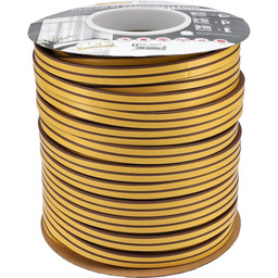 Stomil Sanok USZCZELKA DO OKIEN I DRZWI, EPDM, TYP D, BRĄZ, 100M 76767