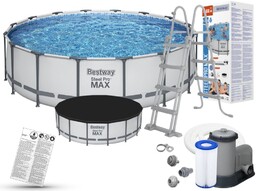 Basen Bestway 488x122 Ogrodowy Stelażowy 5612Z