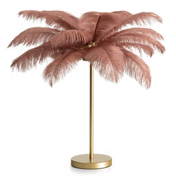 Eurofirany Lampa dekoracyjna 65x68 Feri 3 pudrowa szampańska 02