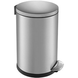 Kosz pedałowy top Silent Luna, pojemność 5 l, stal matowa