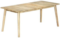 Elior Stół bielony z drewna mango kolor naturalny Z2-K93