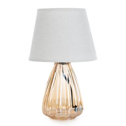 Eurofirany Lampa dekoracyjna 20x33 Devin 01 kremowa złota