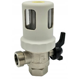 Zawór kątowy z separatorem magnetyczny 3/4" DN20 Goshe
