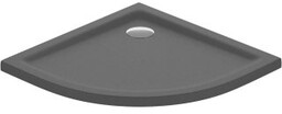 CERSANIT Brodzik półokrągły TAKO 80x4 szary mat S204-029