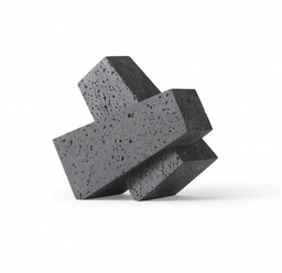 Menu CONVEREGE Rzeźba Dekoracyjna / Podpórki na Książki z Kamienia Lawowego