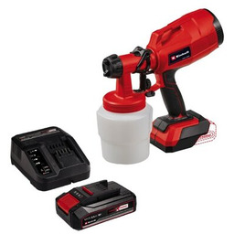 EINHELL Pistolet do malowania EINHELL TC-SY 18/60 Li-Solo + Akumulator 4512097 2.5 Ah 18V + Ładowarka