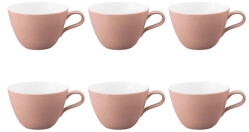Seltmann Life Fashion Posh Rose 6 elementów 370ml Zestaw filiżanek
