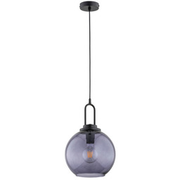 Lampa wisząca do salonu SEPTUM E27 wys. 90cm czarny