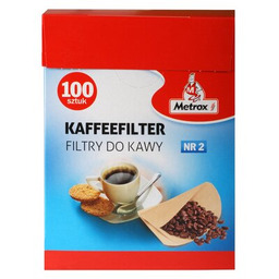 METROX Filtr do kawy 2 TZ (100 sztuk)