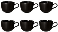 Seltmann Liberty Velvet Black 260ml Zestaw filiżanek