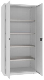 Metalowa szafa warsztatowa z 4 półko-wanienkami max 60 kg/półka MSW 210 5 20