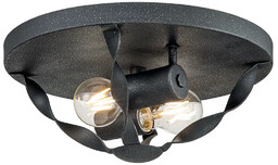 Plafon Bradbury popielaty QZ-BRADBURY-F-GK - Elstead