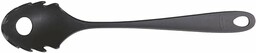 Fiskars Łyżka do makaronu, długość: 28,5 cm, Essential, plastikowa, czarna, 1065593