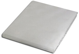 Darymex Prześcieradło satynowe bez gumki 160x220 białe 603