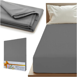 Prześcieradło 160 x 200 Bez Gum Bawełna Aloiso 34